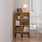 Closed Back Standard Bookcase Modern Engineered Wood Bookshelf