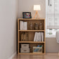 Closed Back Standard Bookcase Modern Engineered Wood Bookshelf