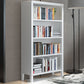 Contemporary Standard Bookcase Closed Back Wooden Bookshelf with Shelves Clearhalo 'Bookcases' 'furn' 'furn_bookcases' 'Furniture' 'Office Furniture' 6537352