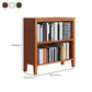 Contemporary Standard Bookcase Closed Back Wooden Bookshelf with Shelves Clearhalo 'Bookcases' 'furn' 'furn_bookcases' 'Furniture' 'Office Furniture' 6537367