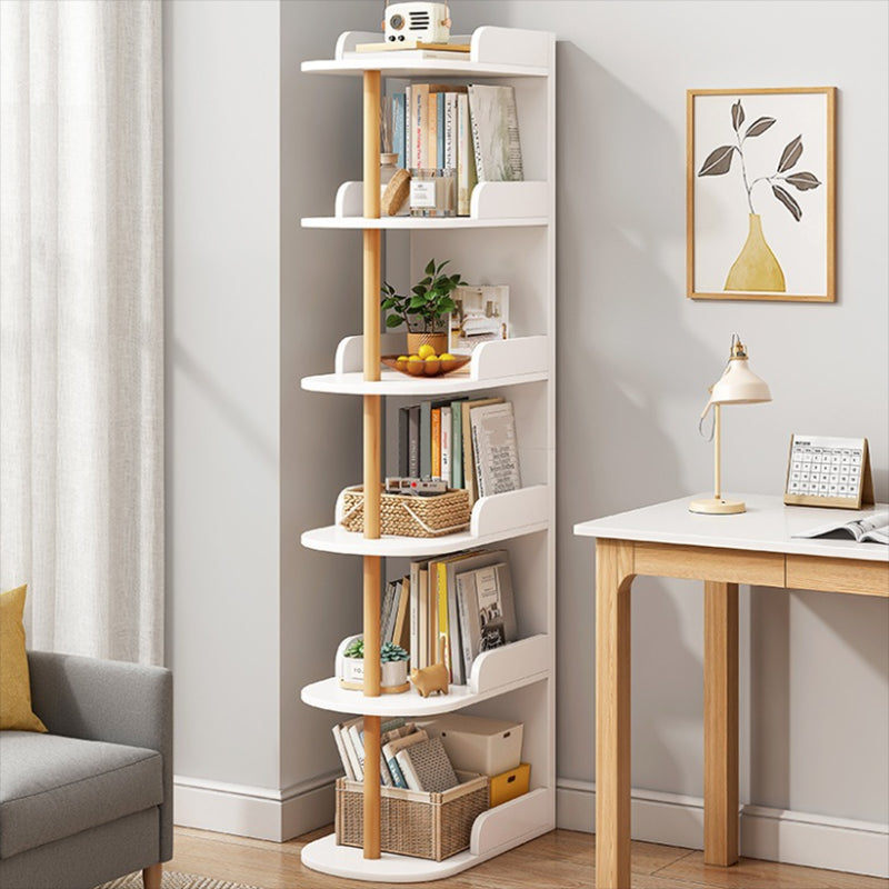 Engineered Wood Bookcase Standard Contemporary Bookshelf with Shelves Clearhalo 'Bookcases' 'furn' 'furn_bookcases' 'Furniture' 'Office Furniture' 6537407