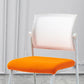 Silla de oficina con respaldo medio lateral de microfibra, silla de rejilla de aire moderna y transpirable
