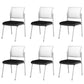 Silla de oficina con respaldo medio lateral de microfibra, silla de rejilla de aire moderna y transpirable