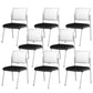 Silla de oficina con respaldo medio lateral de microfibra, silla de rejilla de aire moderna y transpirable