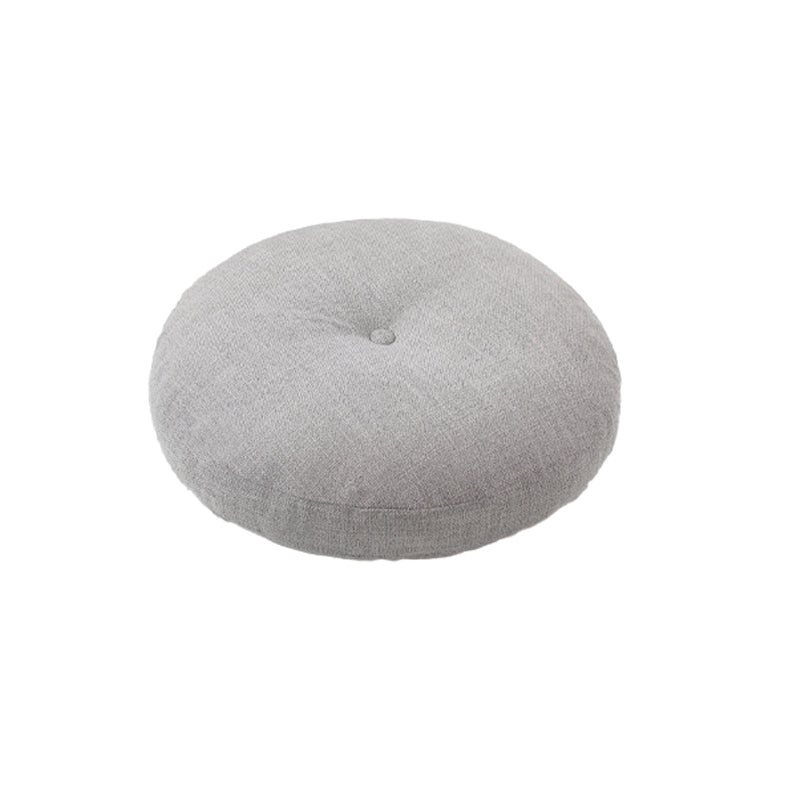 Modern Pouf Ottoman Cotton Upholstered Tufted Tear Resistant Round Ottoman Clearhalo 'furn' 'furn_ottomans_poufs' 'Furniture' 'Living Room Furniture' 'Ottomans & Poufs' 'ottomans_poufs' 6537862