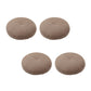 Modern Pouf Ottoman Cotton Upholstered Tufted Tear Resistant Round Ottoman Khaki 4 Piece Set Clearhalo 'furn' 'furn_ottomans_poufs' 'Furniture' 'Living Room Furniture' 'Ottomans & Poufs' 'ottomans_poufs' 6537886