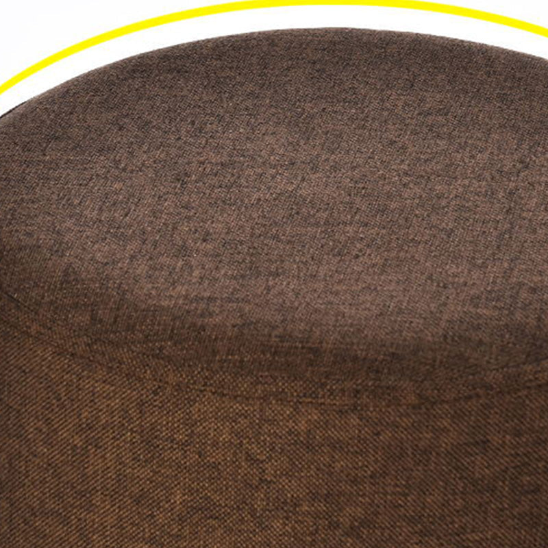 Color Panel Ottoman Removable and Washable Slipcover Modern Cotton Linen Ottoman Clearhalo 'furn' 'furn_ottomans_poufs' 'Furniture' 'Living Room Furniture' 'Ottomans & Poufs' 'ottomans_poufs' 6537905