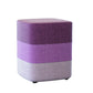 Color Panel Ottoman Removable and Washable Slipcover Modern Cotton Linen Ottoman Purple Square 1 Piece Clearhalo 'furn' 'furn_ottomans_poufs' 'Furniture' 'Living Room Furniture' 'Ottomans & Poufs' 'ottomans_poufs' 6537920