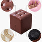 Modern Leather Pouf Water Resistant Round Pouf for Living Room Clearhalo 'furn' 'furn_ottomans_poufs' 'Furniture' 'Living Room Furniture' 'Ottomans & Poufs' 'ottomans_poufs' 6537976