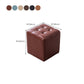 Modern Leather Pouf Water Resistant Round Pouf for Living Room Clearhalo 'furn' 'furn_ottomans_poufs' 'Furniture' 'Living Room Furniture' 'Ottomans & Poufs' 'ottomans_poufs' 6538015