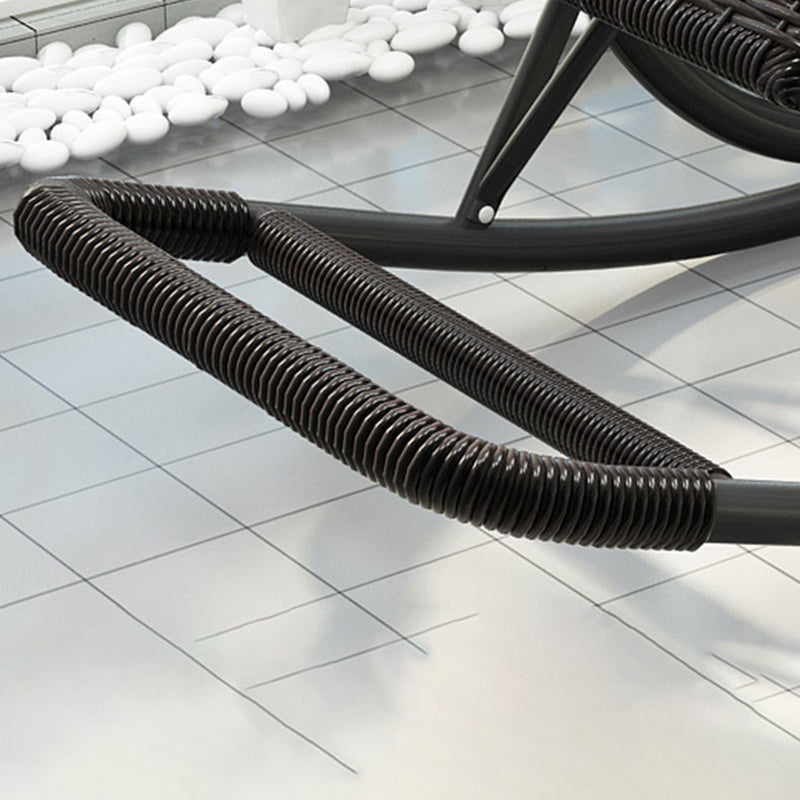 Chaise à bascule de roquage de roquage contemporain