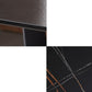 Black Stone Top Dining Table Set with Gray Chairs 1/4/5/7 Pieces Modern Dinette Set Clearhalo 'Dining Room Sets' 'Dining Tables & Seating' 'dining_room_set' 'furn' 'furn_dining_room_set' 'Furniture' 'Kitchen & Dining Furniture' 6543007