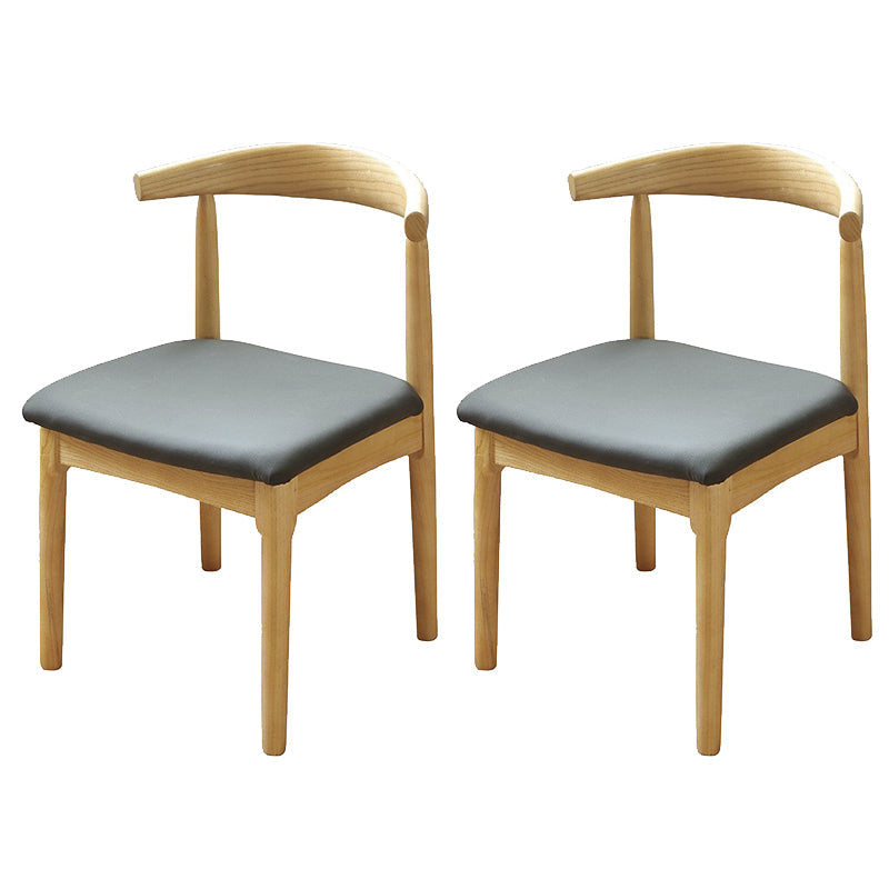 Modern Pine Wood Dining Set 1/2/3/5/7 stukken Natural Finish Dinette Set