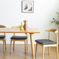 Modern Pine Wood Dining Set 1/2/3/5/7 stukken Natural Finish Dinette Set
