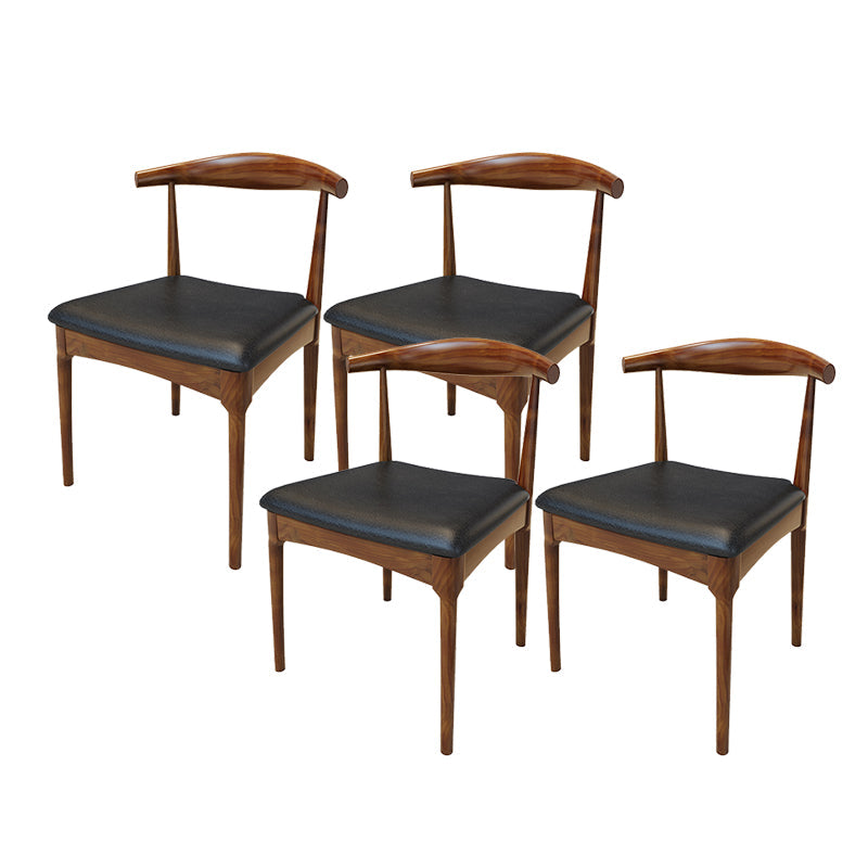 Industrial Solid Wood Dining Table Set 1/4/5/7 Pieces Brown Dinette Set for Home