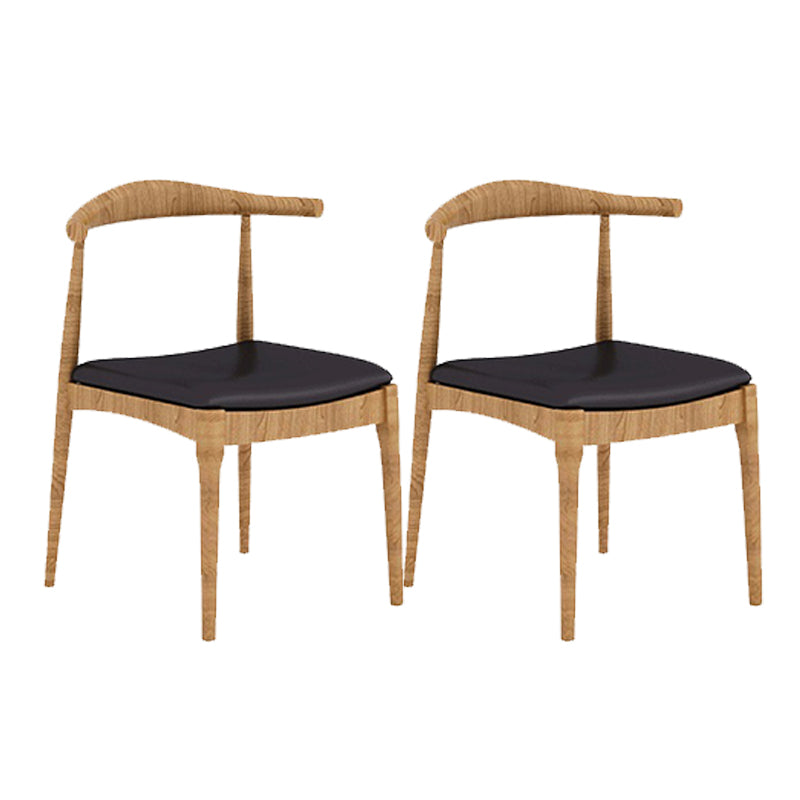 Zeitgenössische 1/2/5 Stücke Möbel Rechteck festes Holz Esstisch in Natur