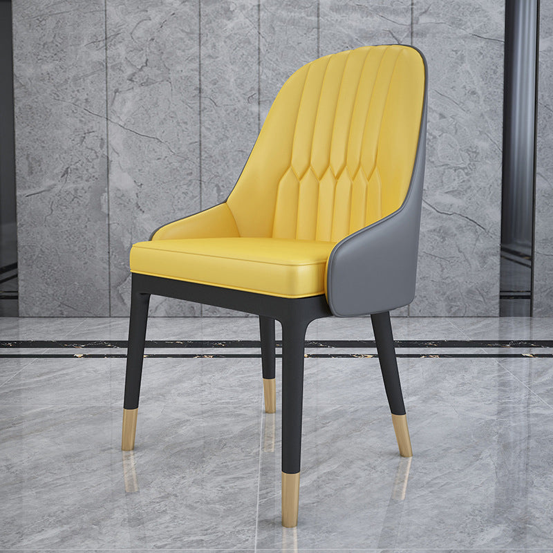 Minimalistisch 1/2/5/6/7 stuks meubels stenen rechthoekige eettafel ingesteld in grijs