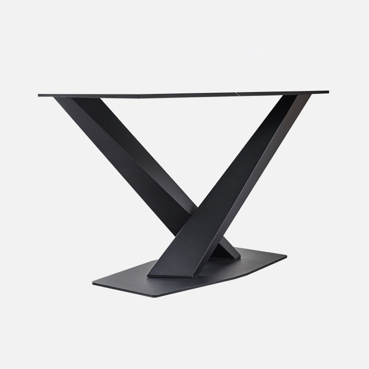 Glanzende grijze glamour eettafel set 1/2/5/7 stukken dinette ingesteld voor thuis