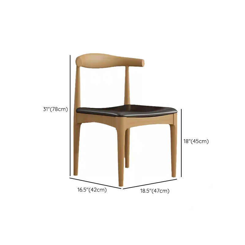 Juego de comedor de madera sólida para la cocina 1/3/5 piezas de comedor moderno