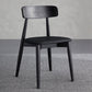 Black Modern Stone Top Dining Table Set 1/4/5/7 Pieces Dining Set with Wooden Chairs Clearhalo 'Dining Room Sets' 'Dining Tables & Seating' 'dining_room_set' 'furn' 'furn_dining_room_set' 'Furniture' 'Kitchen & Dining Furniture' 6543458