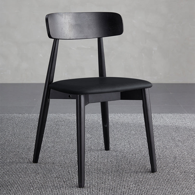 Black Modern Stone Top Dining Table Set 1/4/5/7 Pieces Dining Set with Wooden Chairs Clearhalo 'Dining Room Sets' 'Dining Tables & Seating' 'dining_room_set' 'furn' 'furn_dining_room_set' 'Furniture' 'Kitchen & Dining Furniture' 6543458
