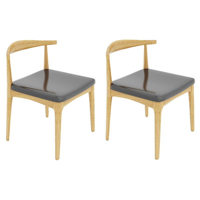 Contemporáneo 1/2/5 Piezas Muebles Rectángulo Comedor de madera maciza Juego en natural