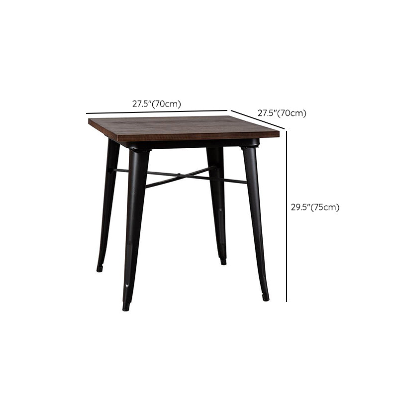 Juego de mesa de estilo industrial 1/2/5/7 Piezas Juego de comidas para uso en el hogar