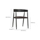 Industrial Dining Set 1/5 Pcs Solid Wood Dining Table and Metal Frame Chairs