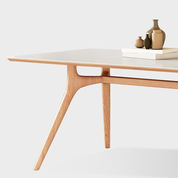 Moderner Rechtecktisch -Set mit Rechteck 1