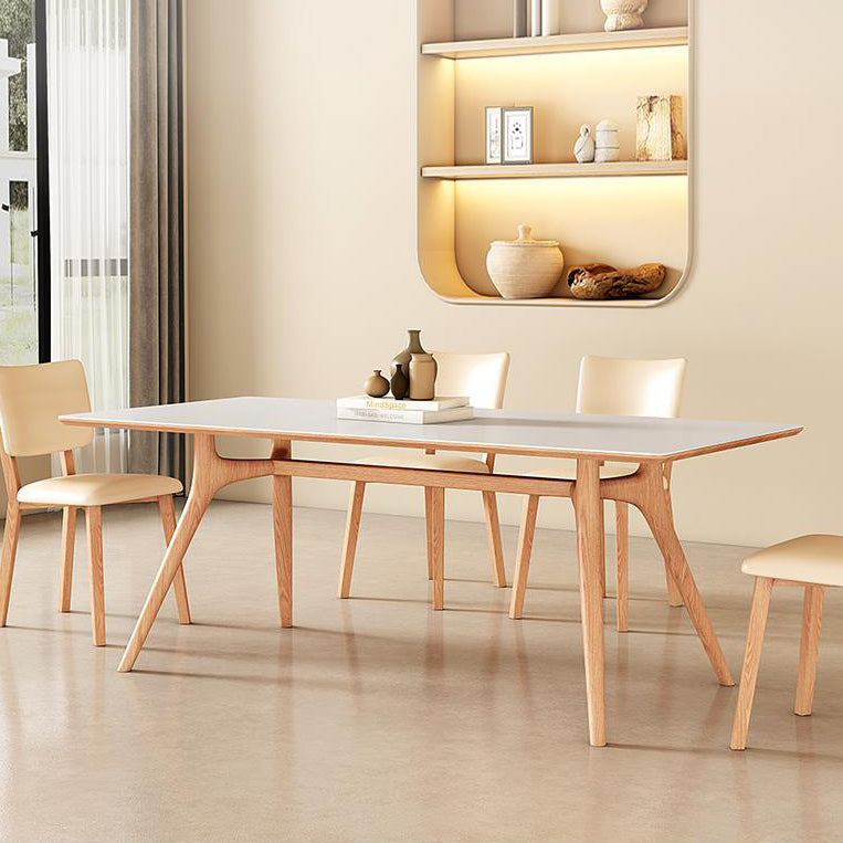 Moderner Rechtecktisch -Set mit Rechteck 1