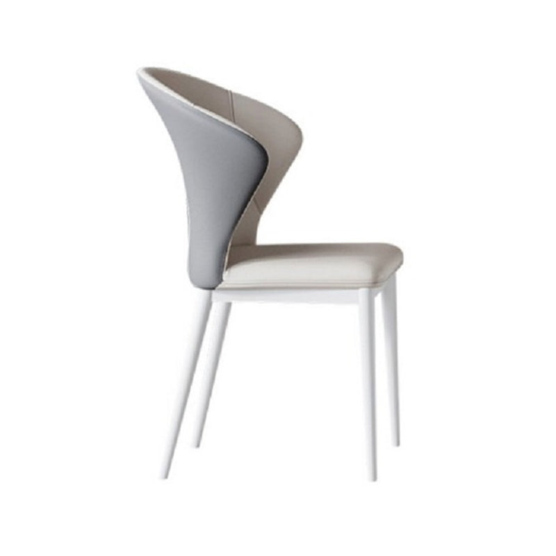 Ensemble de restauration rectangulaire 1/4/5/7 PCS Table de haut en pierre moderne avec chaises d'aile