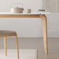 Ensemble de table de rectangle de style moderne 1/3/4