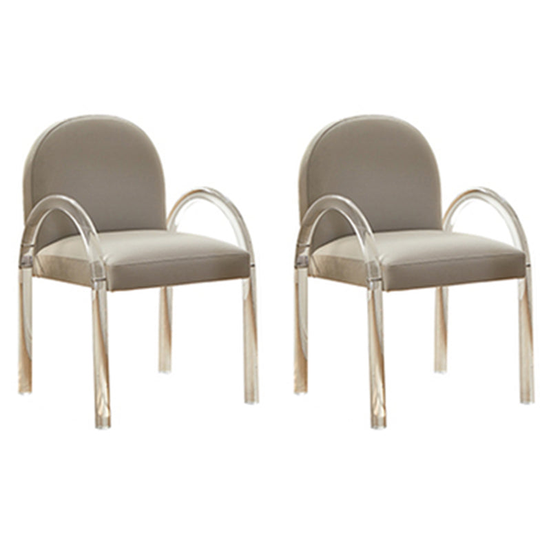 Juego de comedor moderno 1/2/3/4 PCS Mesa y sillas de comedor acrílico