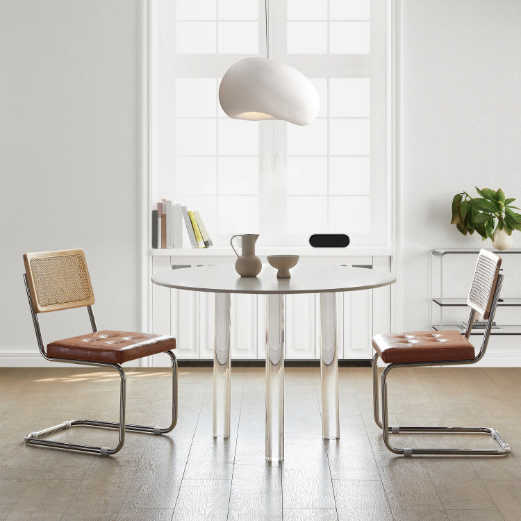 Juego de comedor moderno 1/2/3/4 PCS Mesa y sillas de comedor acrílico