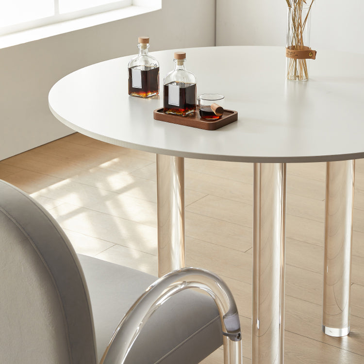 Juego de comedor moderno 1/2/3/4 PCS Mesa y sillas de comedor acrílico