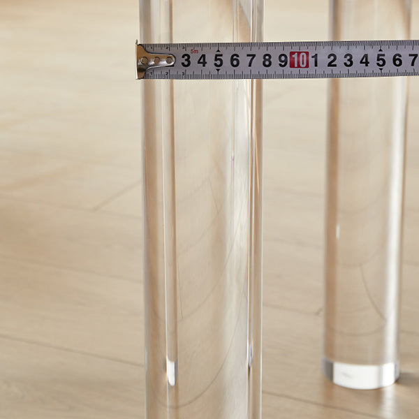 Juego de comedor moderno 1/2/3/4 PCS Mesa y sillas de comedor acrílico