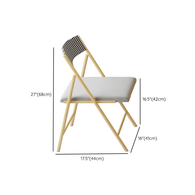 Folding Dining Table Set 1/3/5/7 Pcs Stone Top Dining Table with Upholstered Chairs Clearhalo 'Dining Room Sets' 'Dining Tables & Seating' 'dining_room_set' 'furn' 'furn_dining_room_set' 'Furniture' 'Kitchen & Dining Furniture' 6543906