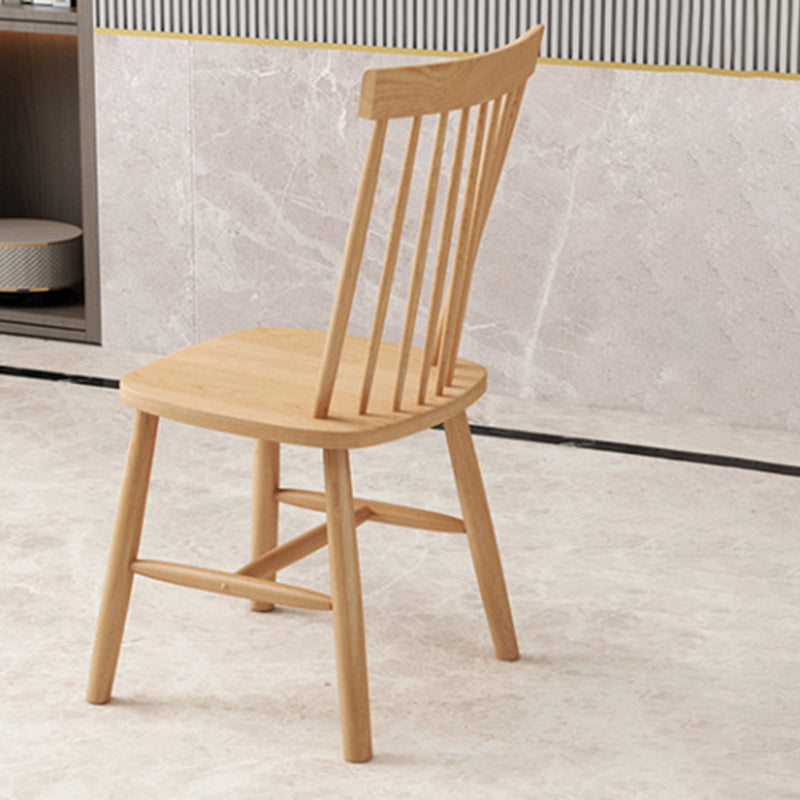 Contemporary 1/2/5/7 Pieces Furniture Rectangle Solid Wood Dining Table Set in Natural Clearhalo 'Dining Room Sets' 'Dining Tables & Seating' 'dining_room_set' 'furn' 'furn_dining_room_set' 'Furniture' 'Kitchen & Dining Furniture' 6543919