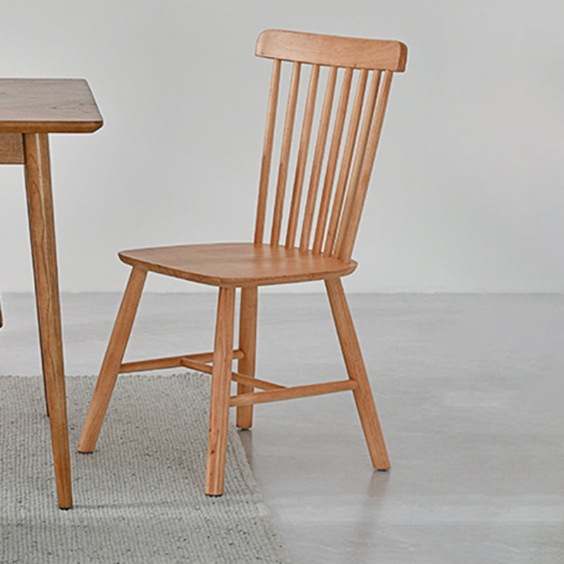 Moderne eetgelegenheid 1/4 PCS Massief houten eettafel en stoelen met bank