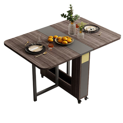 Moderne eetgelegenheid 1/3 pc's houten vouwtafel en stoelen