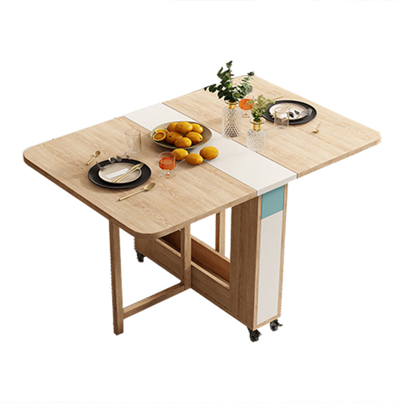 Moderne eetgelegenheid 1/3 pc's houten vouwtafel en stoelen