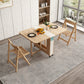 Moderne eetgelegenheid 1/3 pc's houten vouwtafel en stoelen