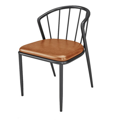 Juego de comedor industrial 1/3/5 PCS Mesa de comedor de madera maciza con sillas tapizadas