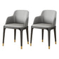 Industrial Dining Accent Chair Upholstered Indoor Chair in Gray With Arms 2 Piece Set Clearhalo 'Dining Chairs' 'Dining Tables & Seating' 'dining_chair' 'furn' 'furn_dining_chair' 'Furniture' 'Kitchen & Dining Furniture' 6544240