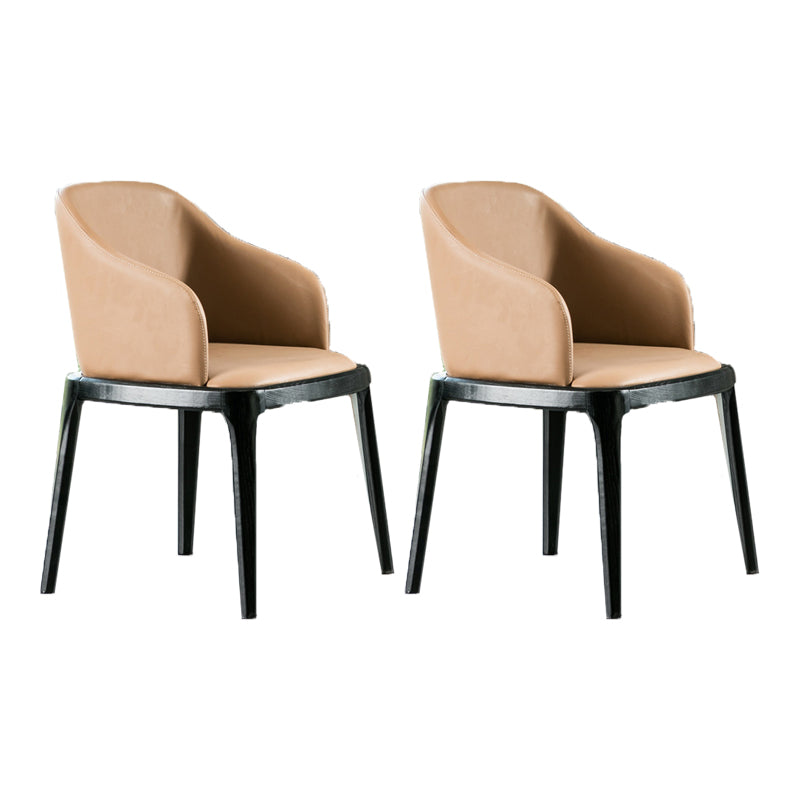 Cucina sedie da pranzo imbottite in casa sedia in fico in pelle parsons