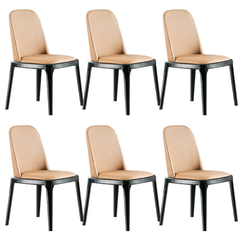 Cucina sedie da pranzo imbottite in casa sedia in fico in pelle parsons