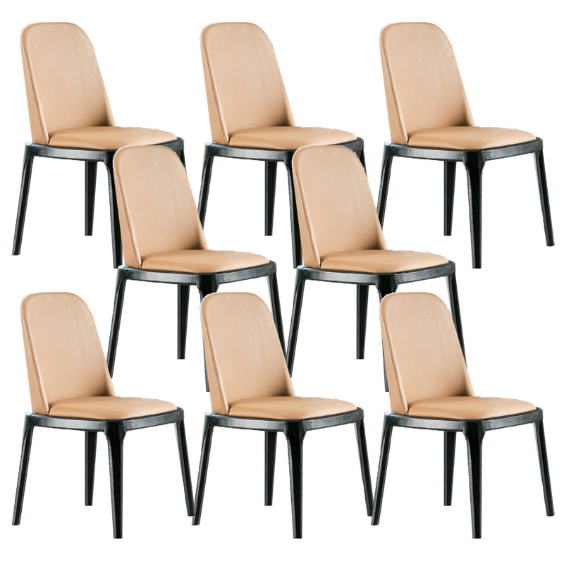 Cucina sedie da pranzo imbottite in casa sedia in fico in pelle parsons