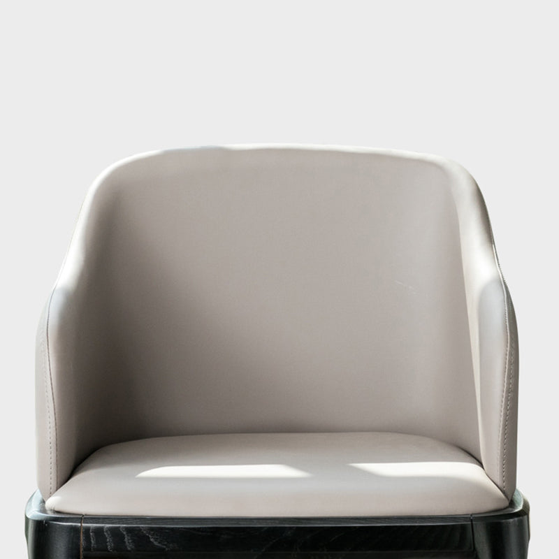 Cucina sedie da pranzo imbottite in casa sedia in fico in pelle parsons