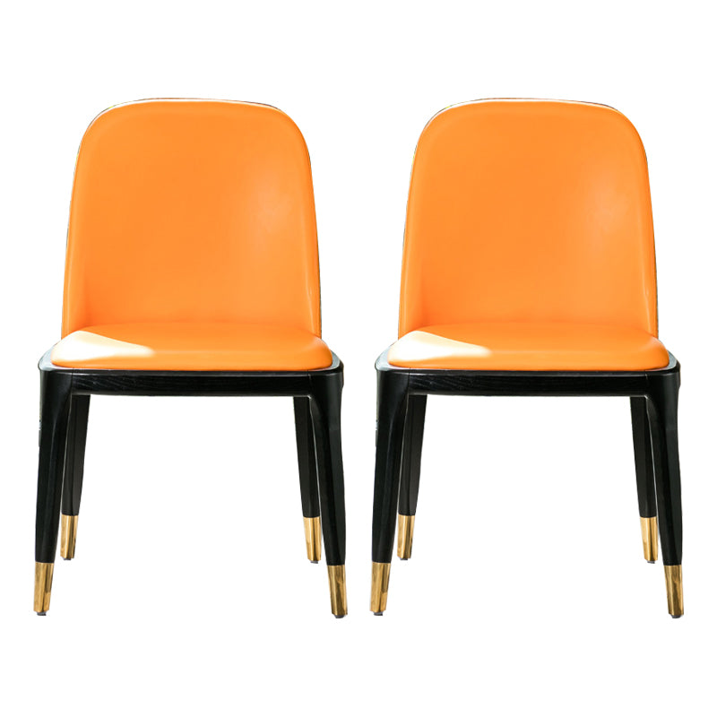 Cucina sedie da pranzo imbottite in casa sedia in fico in pelle parsons