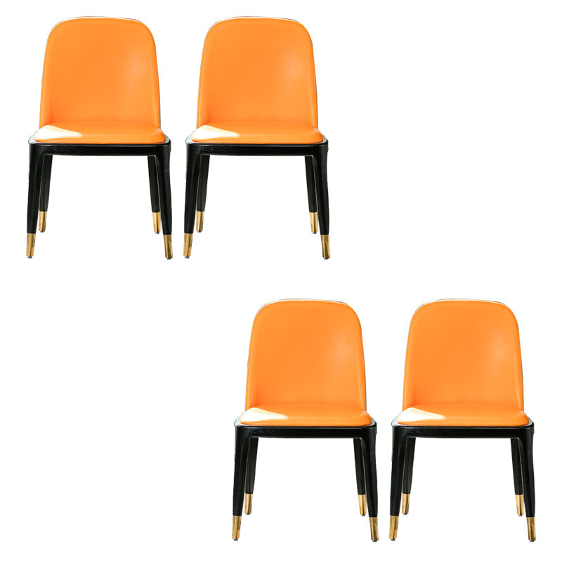 Cucina sedie da pranzo imbottite in casa sedia in fico in pelle parsons